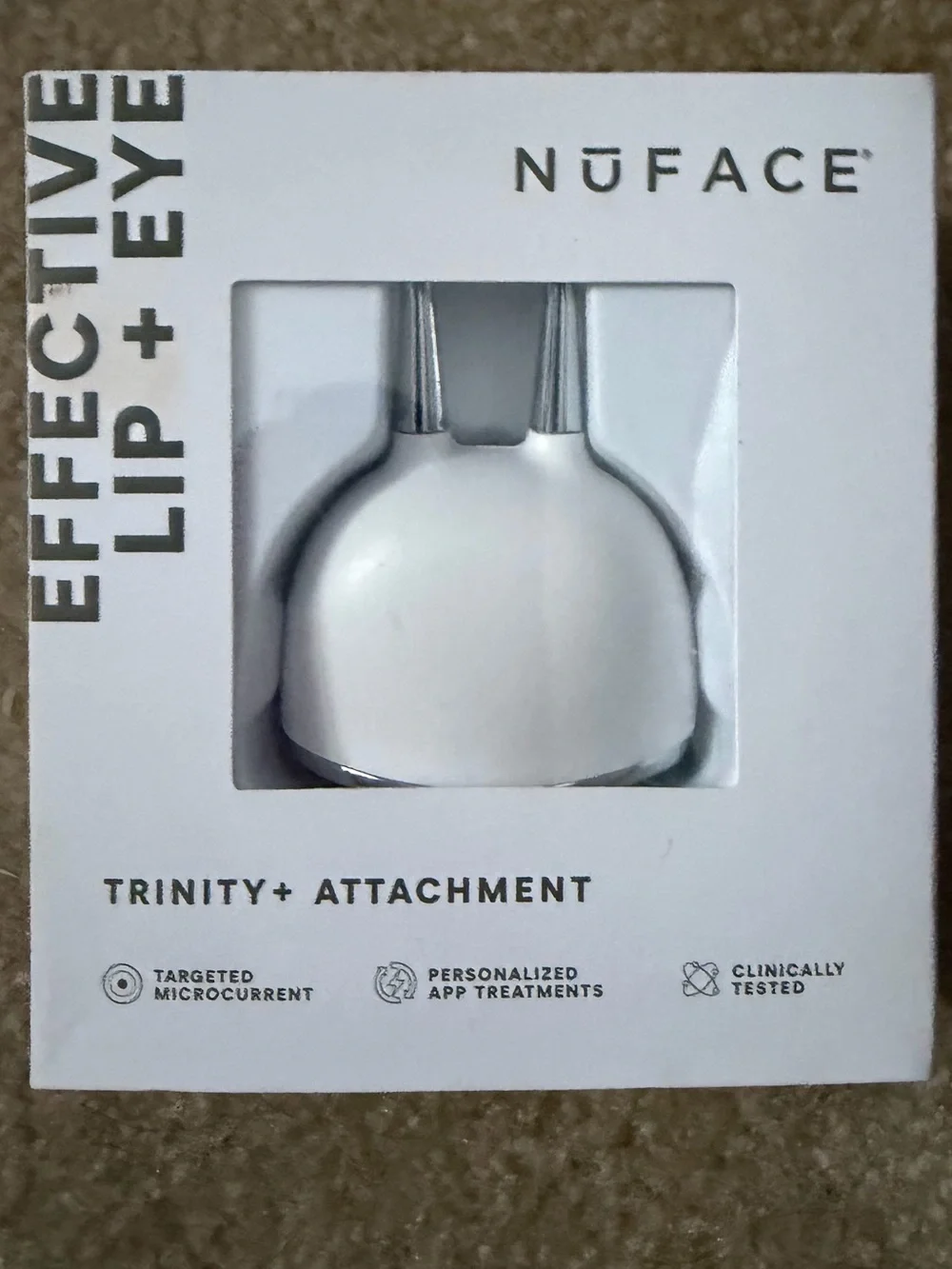 NuFACE Trinity+ Lip & Eye Attachment - White